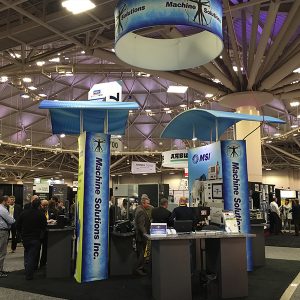 Machine Solutions - MSI booth at MD&M Minneapolis